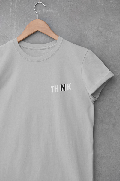 Think Minimal Women Half Sleeves T-shirt- FunkyTeesClub