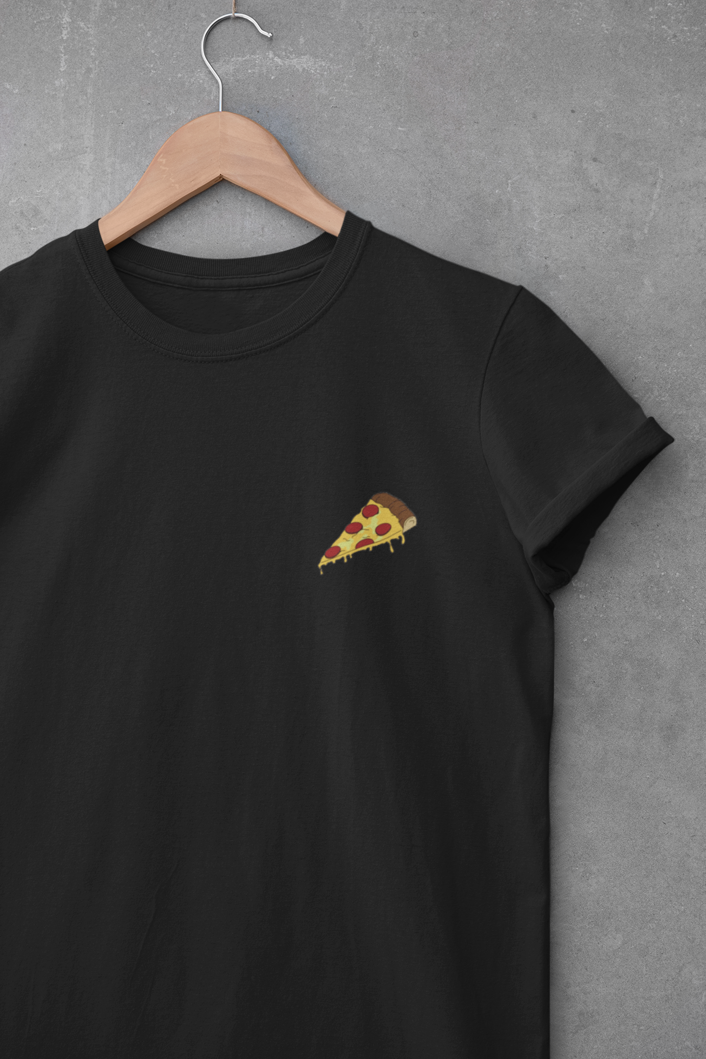 Love Pizza Minimal Women Half Sleeves T-shirt- FunkyTeesClub