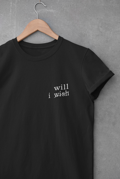 I wish I will Minimal Mens Half Sleeves T-shirt- FunkyTeesClub