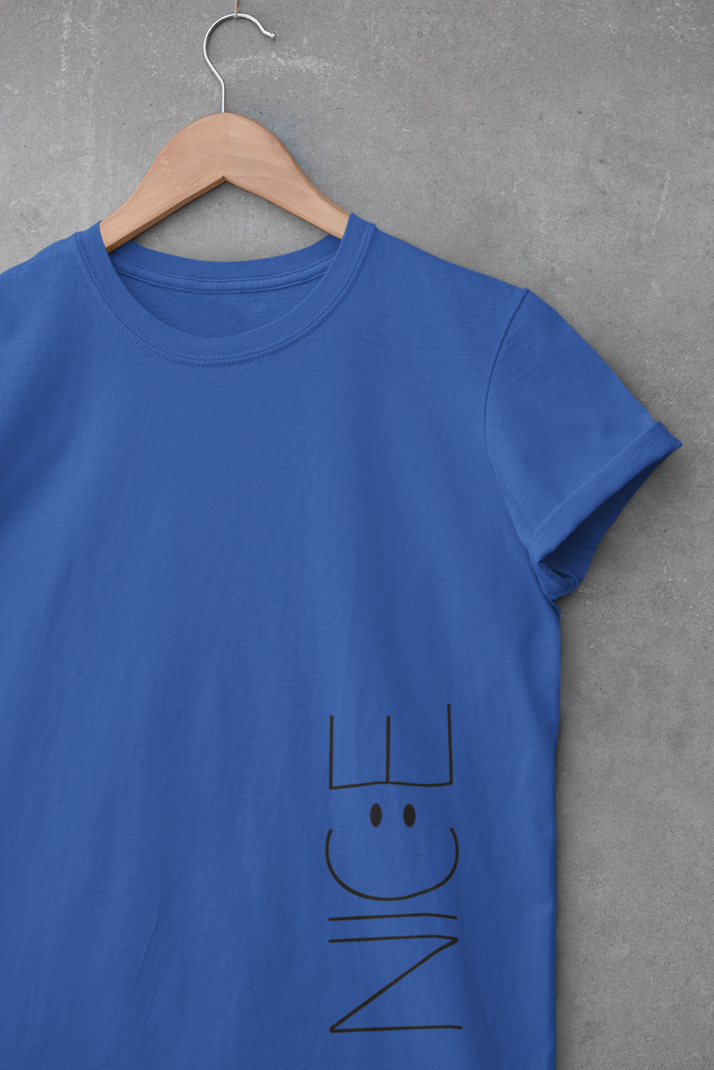 Nice Mens Half Sleeves T-shirt- FunkyTeesClub