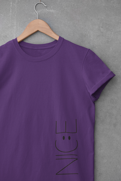Nice Mens Half Sleeves T-shirt- FunkyTeesClub