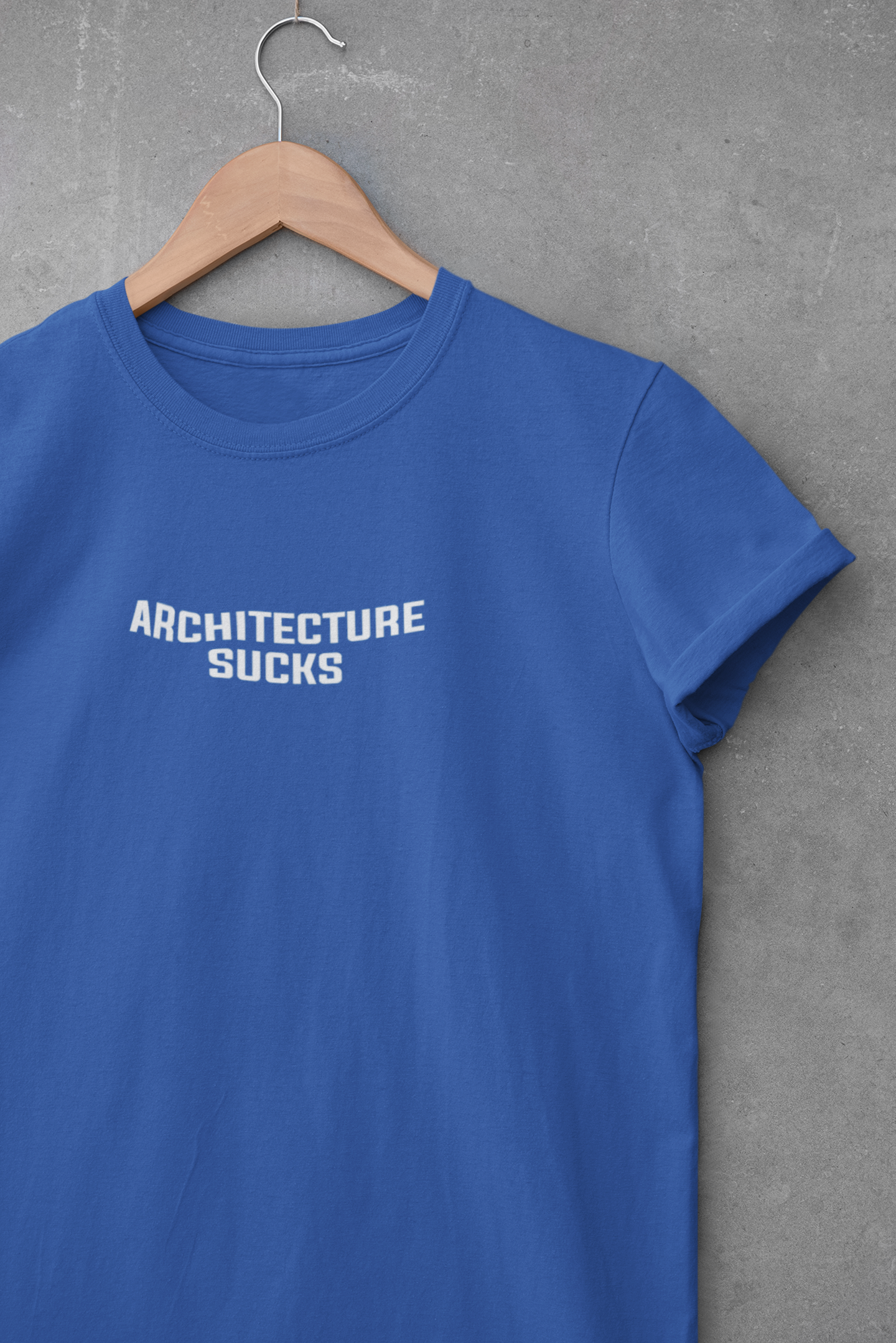 Architecture Sucks Architect Profession Mens Half Sleeves T-shirt- FunkyTeesClub