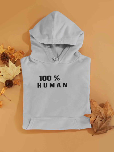 100 Percent Human Minimals Hoodies for Women-FunkyTeesClub