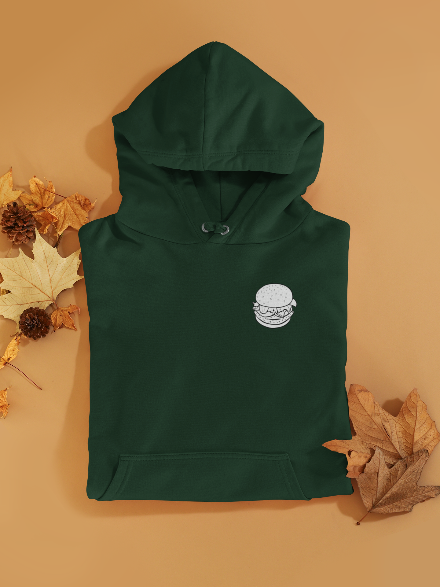 Burger Quotes Men Hoodies-FunkyTeesClub