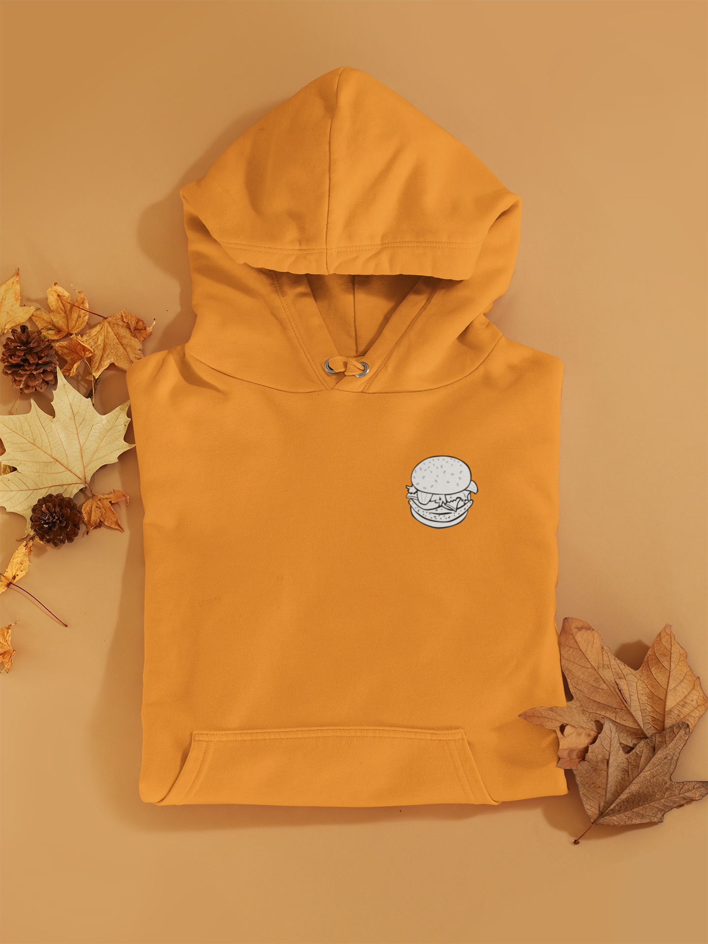 Burger Quotes Men Hoodies-FunkyTeesClub