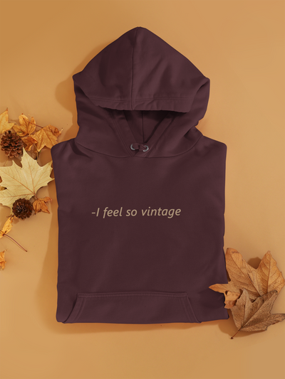I Feel So Vintage Hoodies for Women-FunkyTeesClub