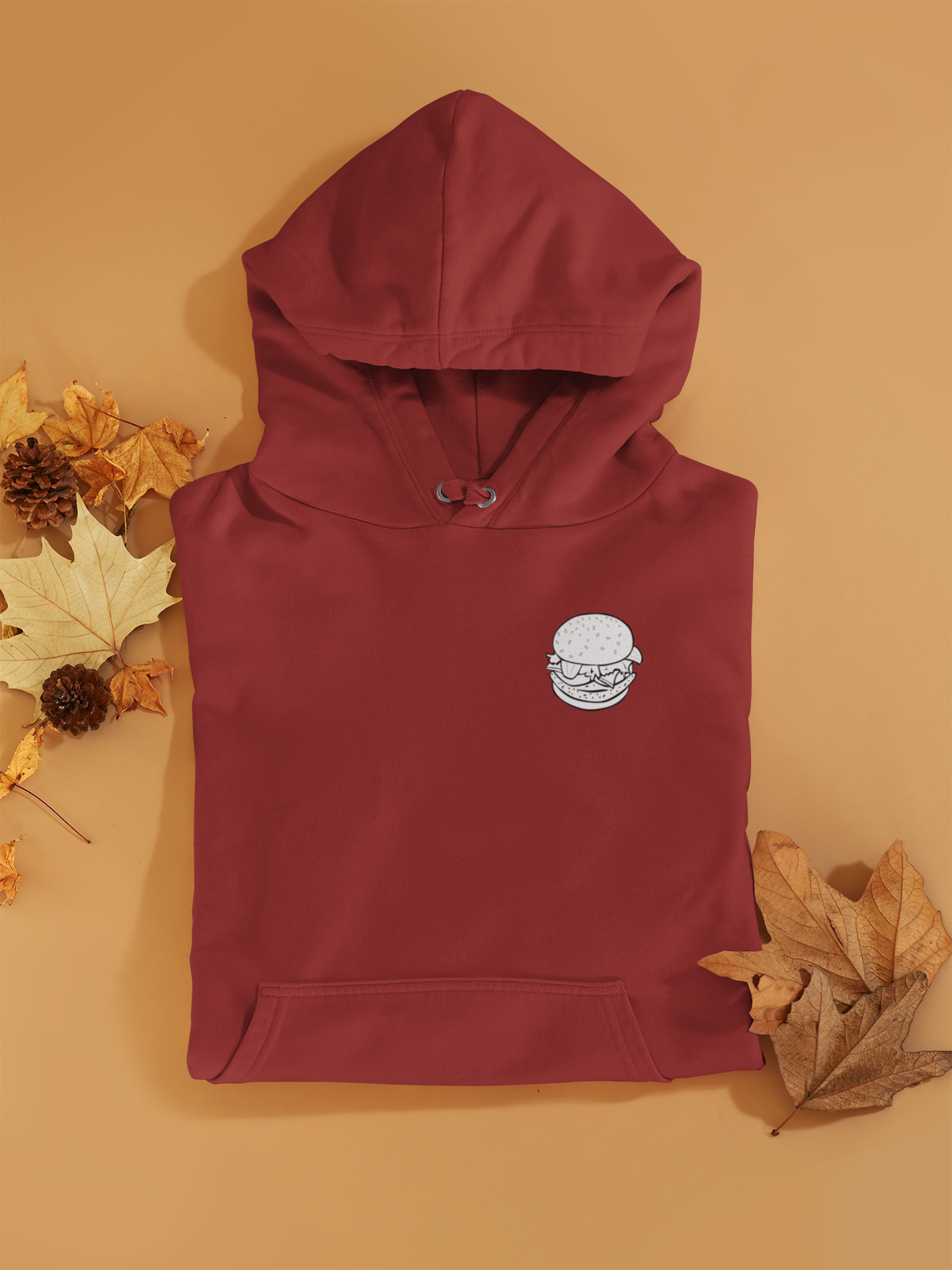 Burger Quotes Hoodies for Women-FunkyTeesClub