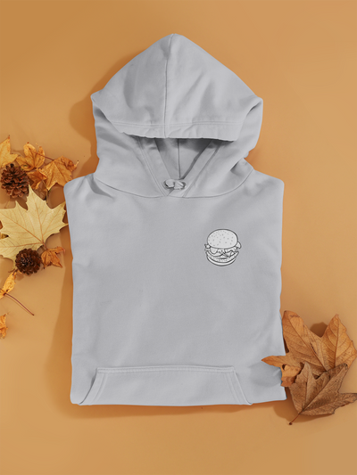 Burger Quotes Hoodies for Women-FunkyTeesClub