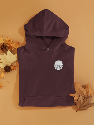 Burger Quotes Hoodies for Women-FunkyTeesClub