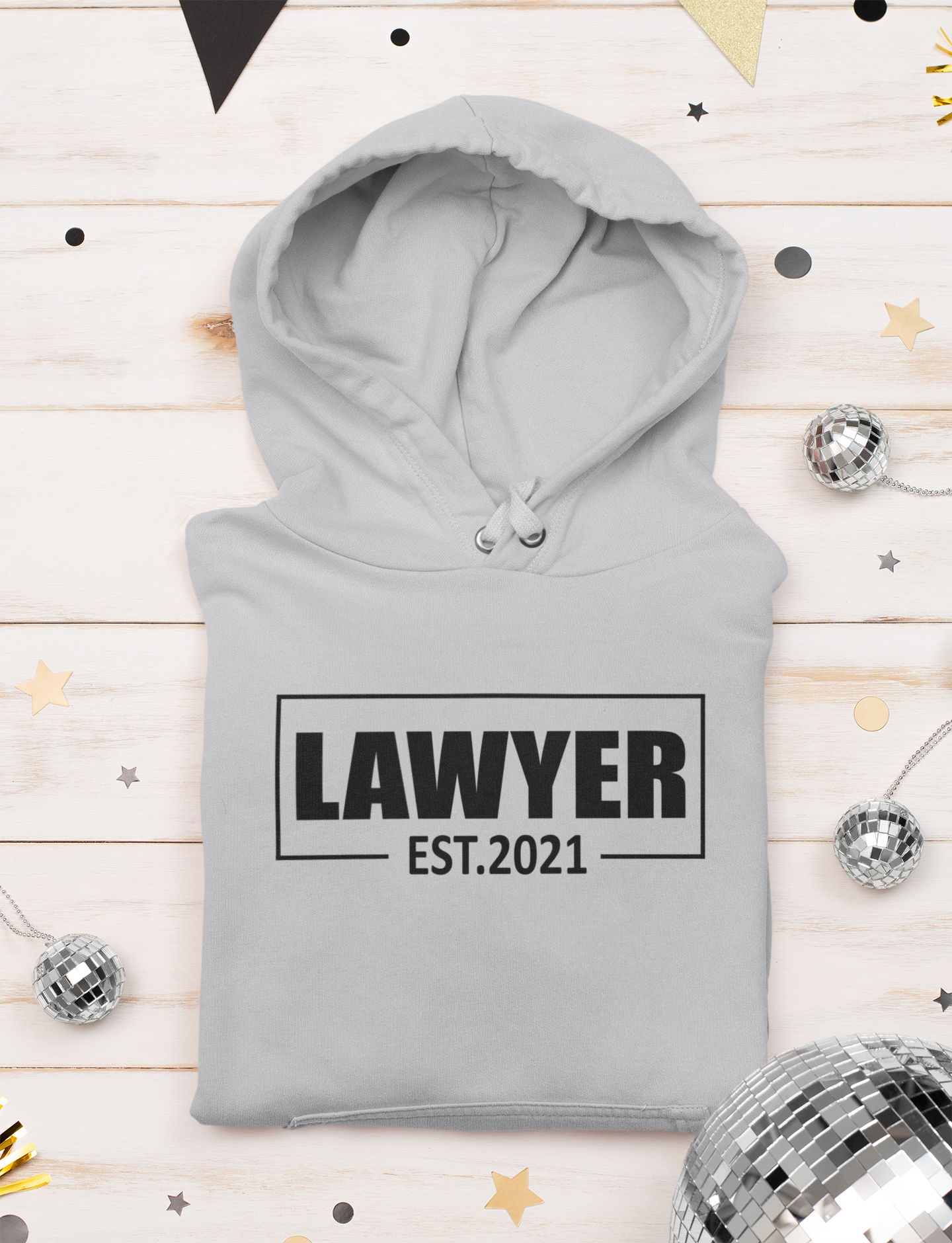 Lawyer Estd 2021 Men Hoodies-FunkyTeesClub