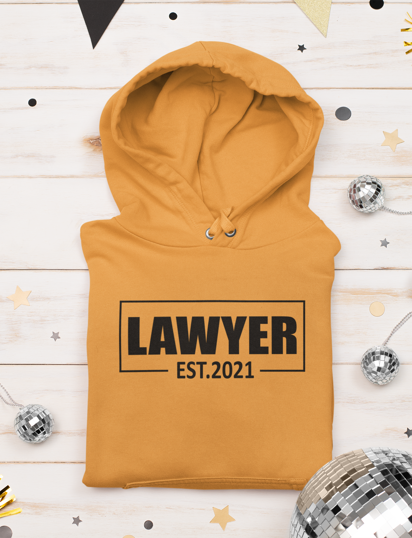 Lawyer Estd 2021 Men Hoodies-FunkyTeesClub