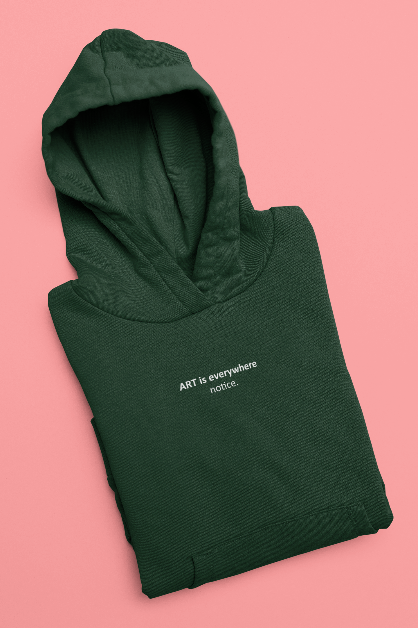 Art Is Everywhere Notice Hoodies for Women-FunkyTeesClub