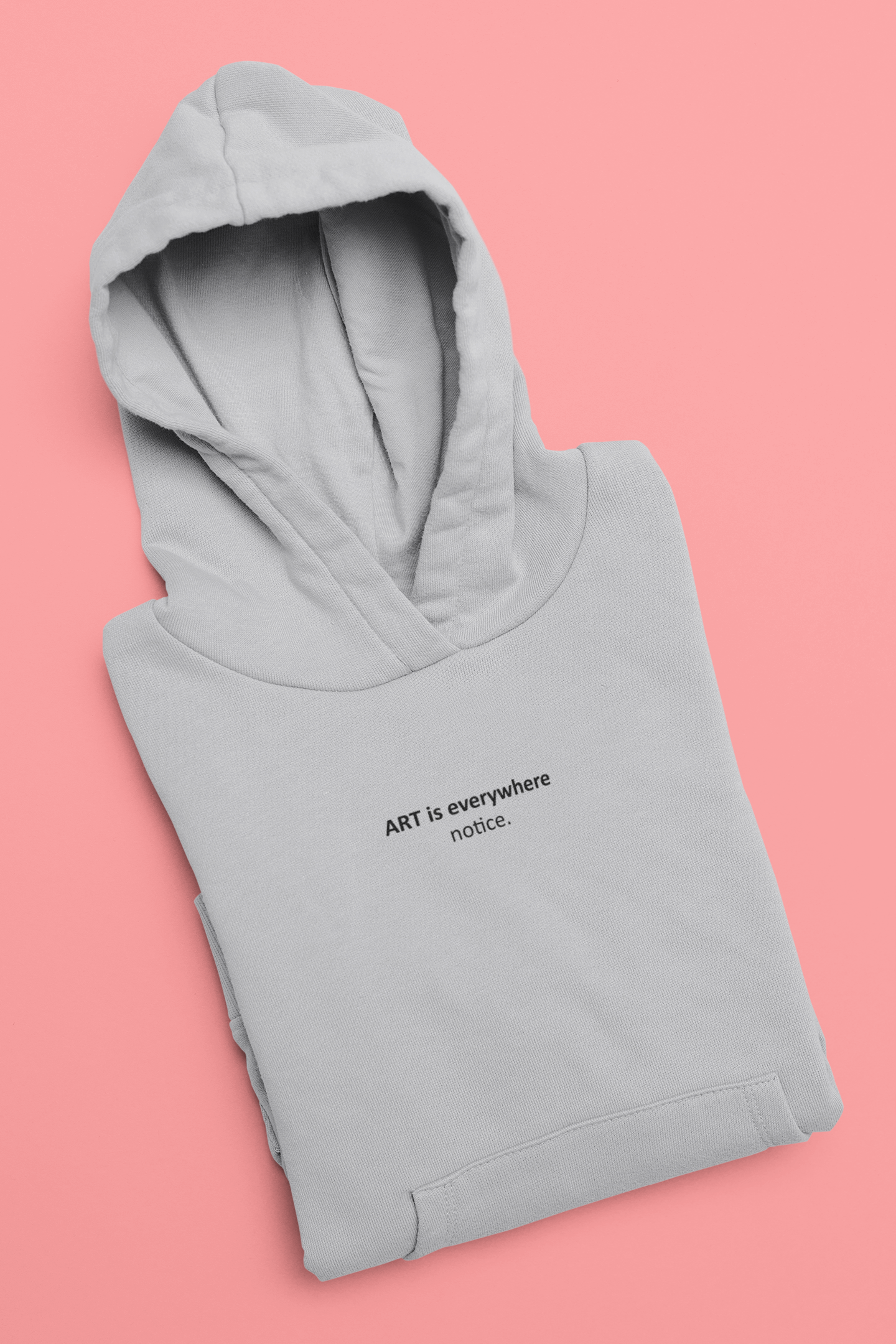 Art Is Everywhere Notice Hoodies for Women-FunkyTeesClub