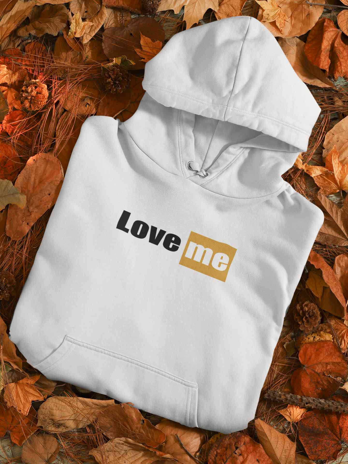 Love Me Minimals Men Hoodies-FunkyTeesClub