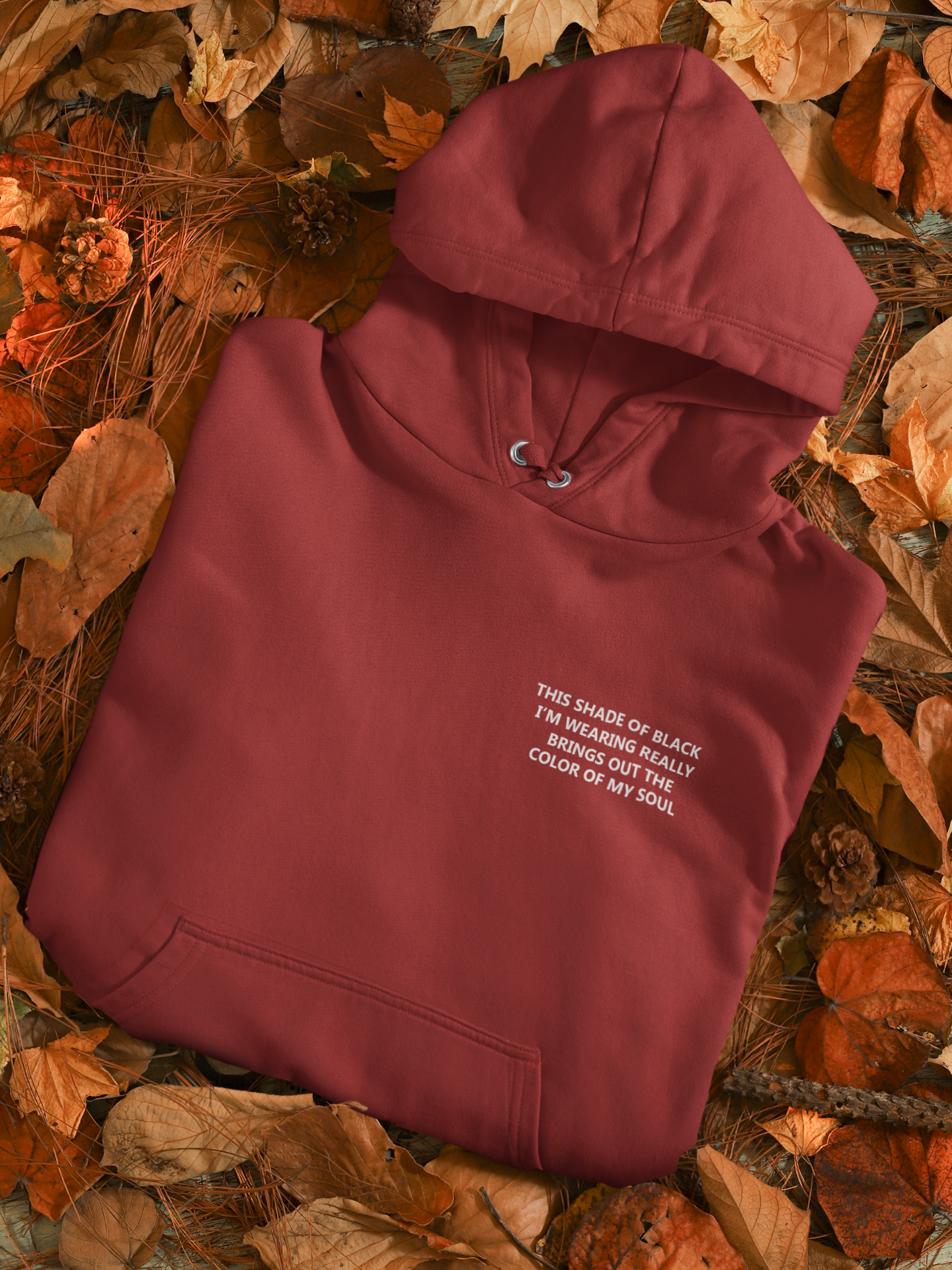 This Shade Of Black I Am Wearing Hoodies for Women-FunkyTeesClub