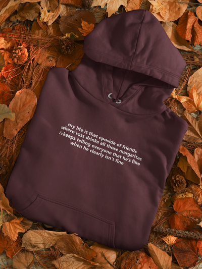 My Life Is That Eposide of Friends Hoodies for Women-FunkyTeesClub