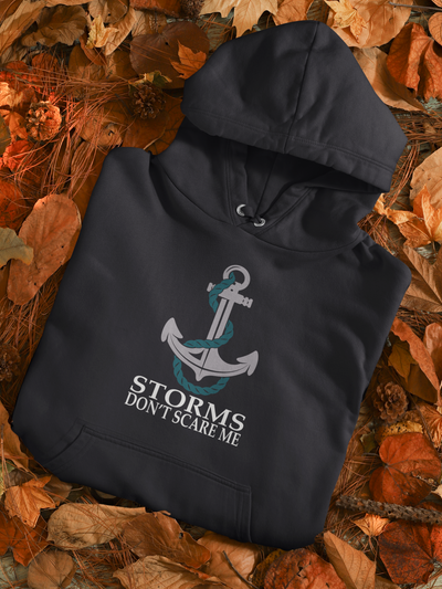 Storms Dont Scare Me Merchant Navy Mens Hoodies- FunkyTeesClub