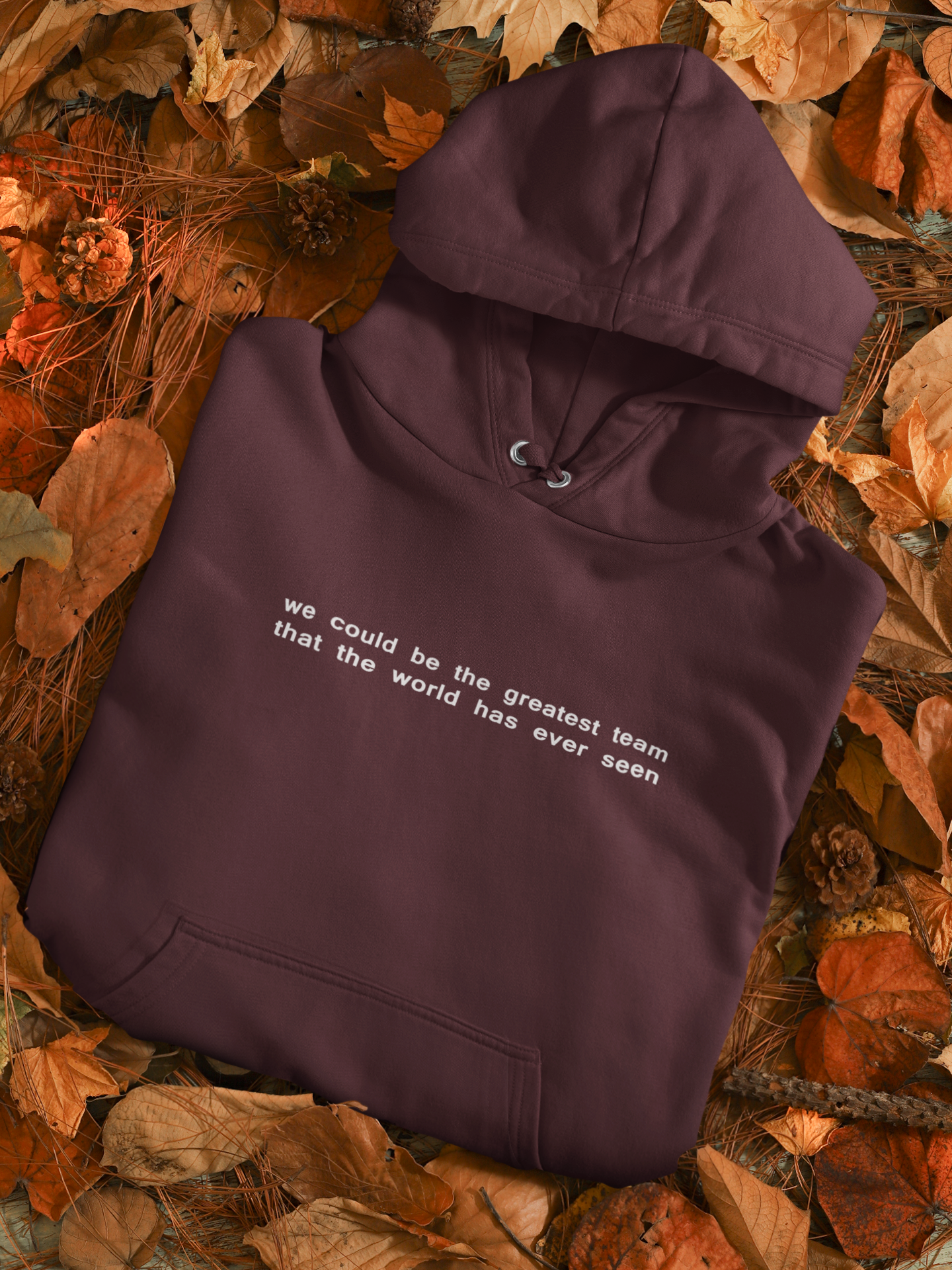We Could Be The Greatest Team That The World Has Ever Seen Hoodies for Women-FunkyTeesClub