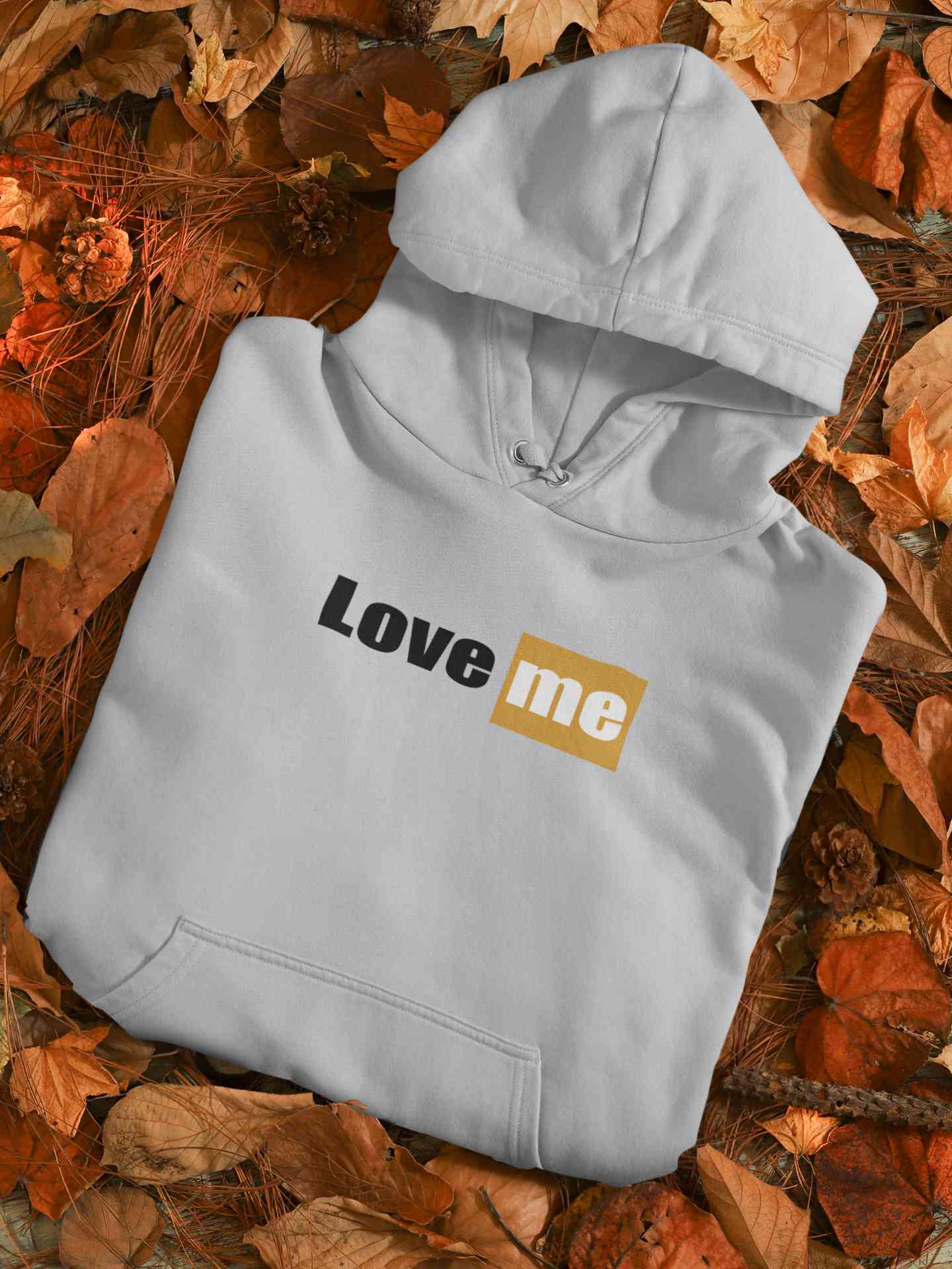 Love Me Minimals Hoodies for Women-FunkyTeesClub