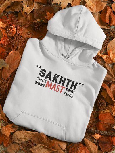 Sakht Rahe Mast Rahe Desi Hoodies for Women-FunkyTeesClub