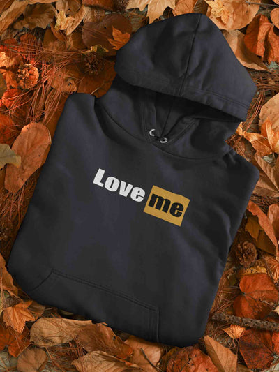 Love Me Minimals Hoodies for Women-FunkyTeesClub