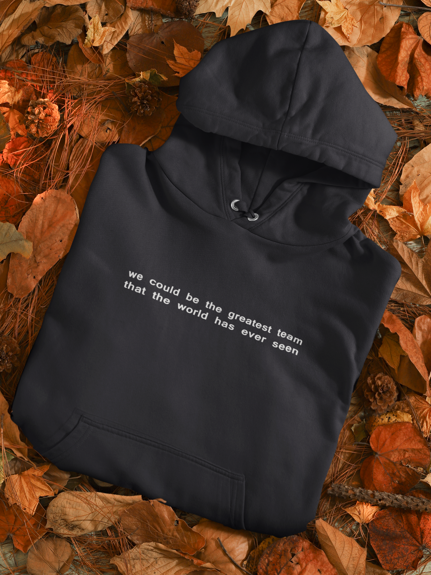 We Could Be The Greatest Team That The World Has Ever Seen Men Hoodies-FunkyTeesClub