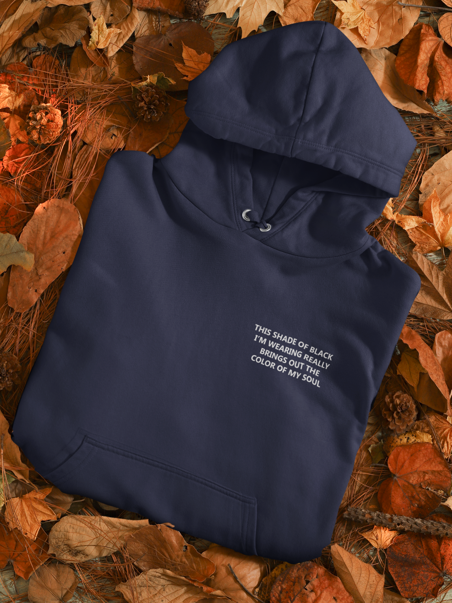 This Shade Of Black I Am Wearing Hoodies for Women-FunkyTeesClub