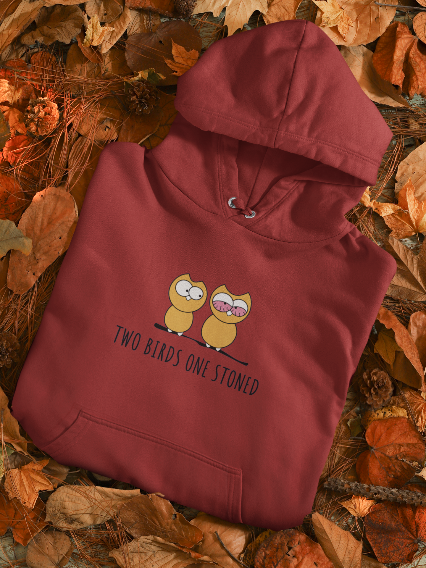 Stoned Bird Men Hoodies-FunkyTeesClub