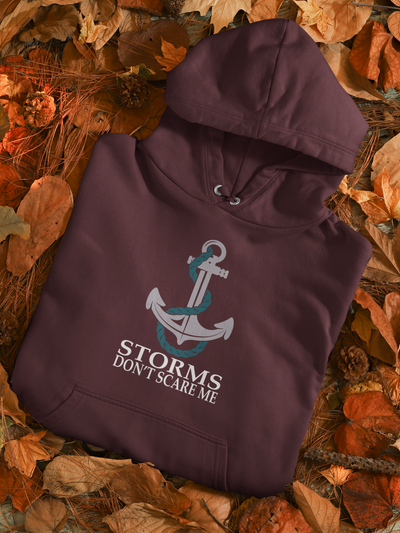 Storms Dont Scare Me Merchant Navy Mens Hoodies- FunkyTeesClub