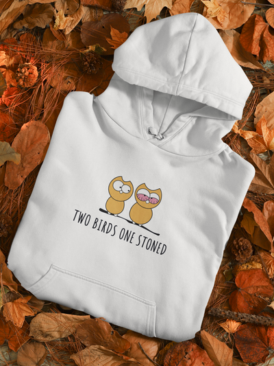 Stoned Bird Hoodies for Women-FunkyTeesClub