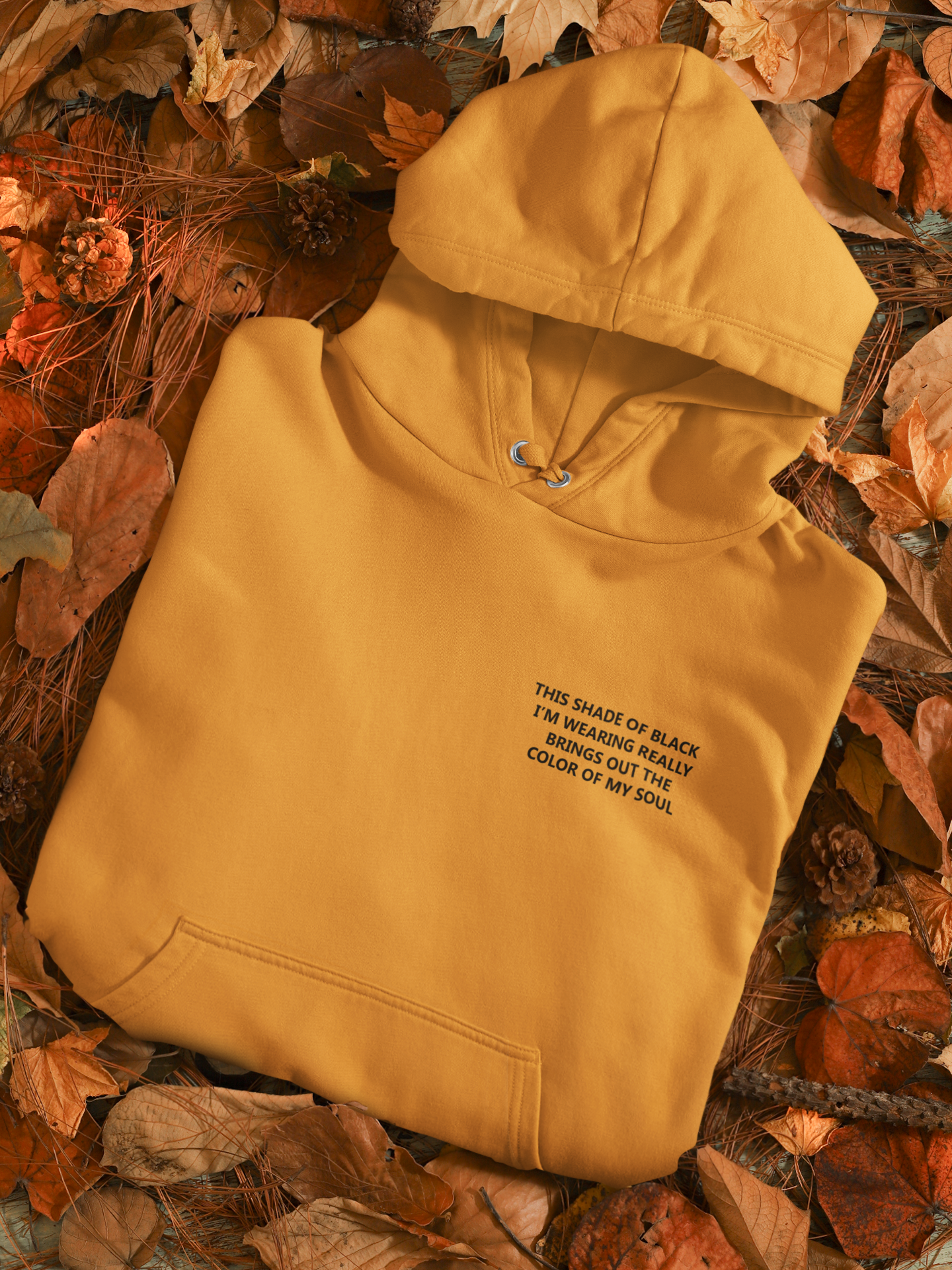 This Shade Of Black I Am Wearing Hoodies for Women-FunkyTeesClub
