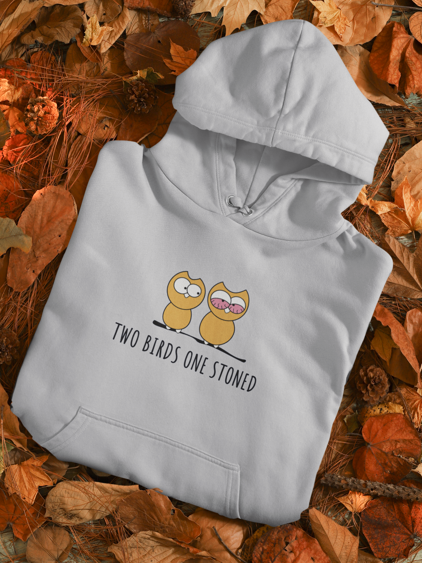 Stoned Bird Men Hoodies-FunkyTeesClub