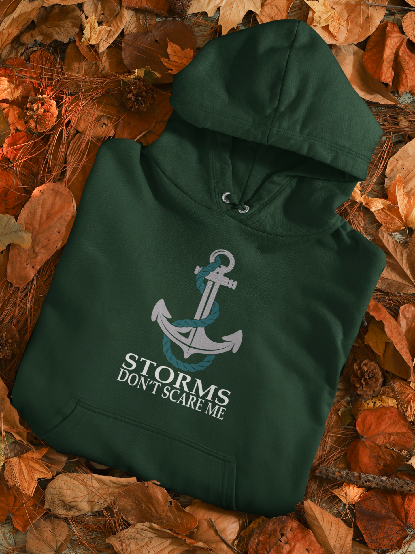 Storms Dont Scare Me Merchant Navy Mens Hoodies- FunkyTeesClub