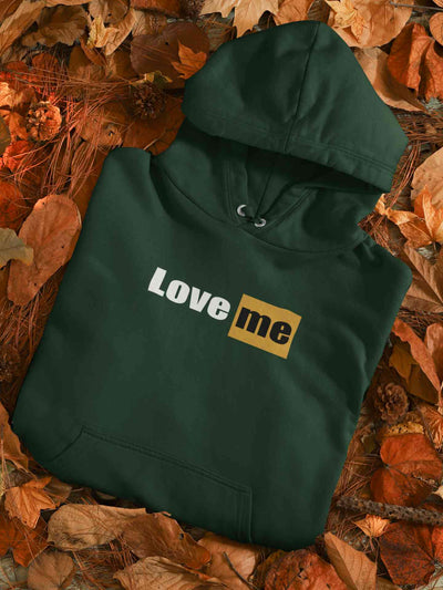 Love Me Minimals Hoodies for Women-FunkyTeesClub