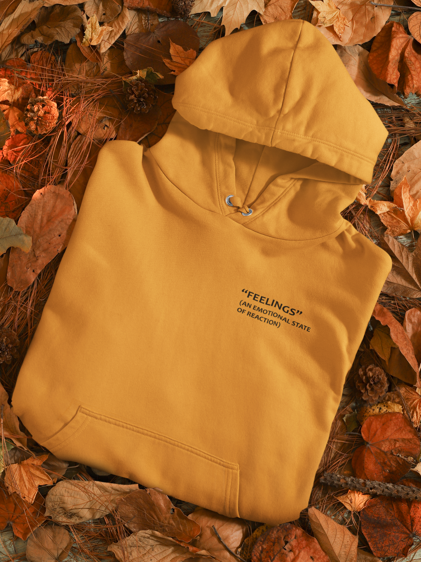 Feelings An Emotional State Of Reaction Hoodies for Women-FunkyTeesClub