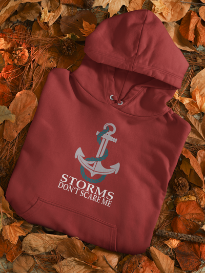 Storms Dont Scare Me Merchant Navy Mens Hoodies- FunkyTeesClub