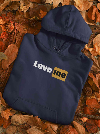 Love Me Minimals Hoodies for Women-FunkyTeesClub