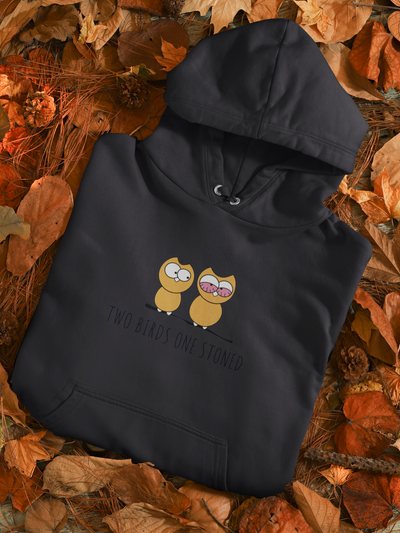 Stoned Bird Men Hoodies-FunkyTeesClub