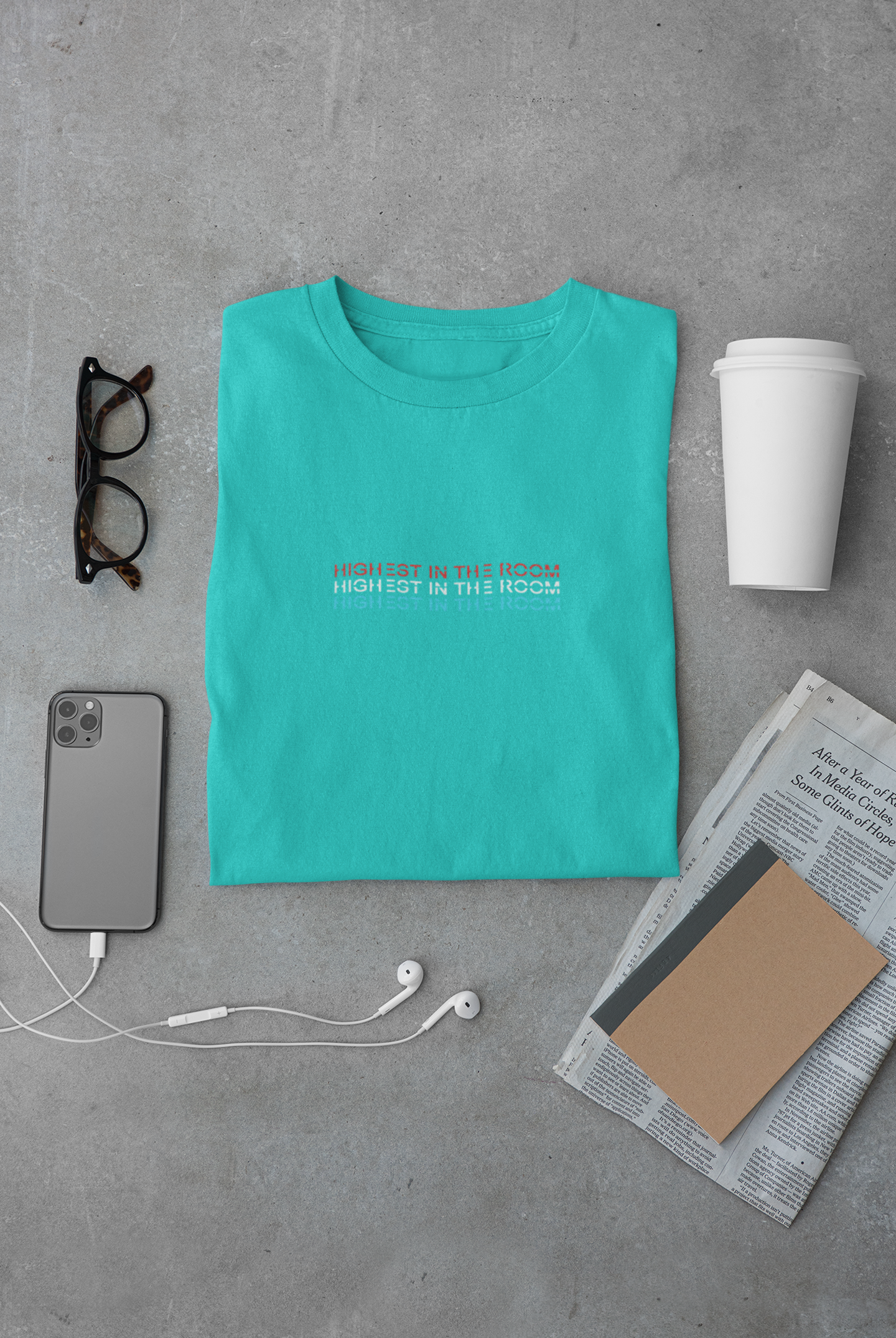 Highest in the room Minimal Women Half Sleeves T-shirt- FunkyTeesClub
