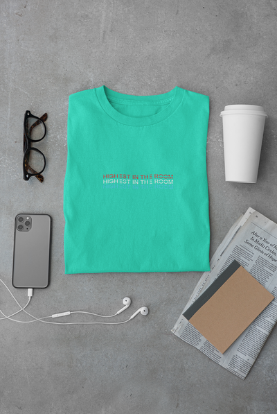 Highest in the room Minimal Mens Half Sleeves T-shirt- FunkyTeesClub