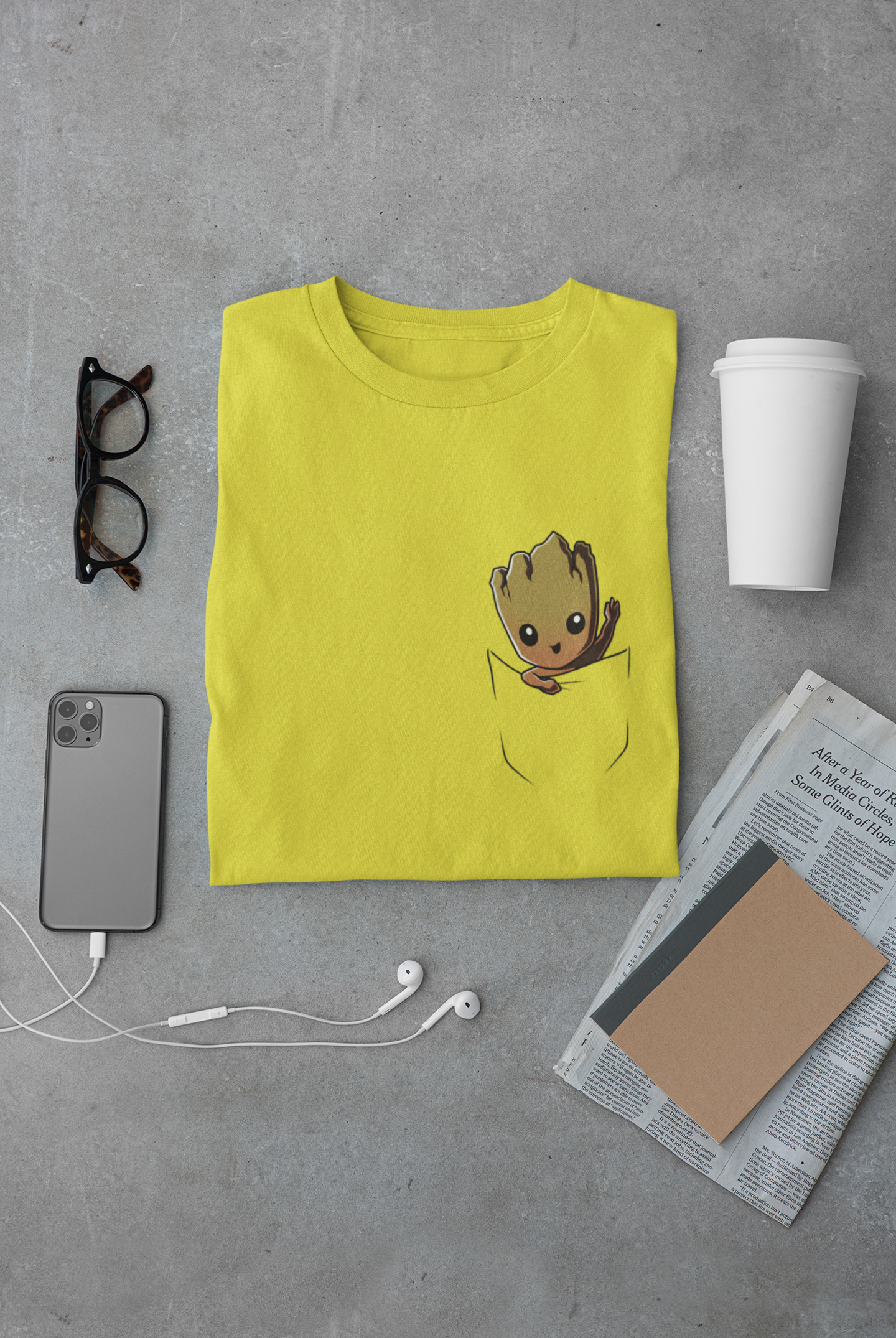 Groot Avengers Women Half Sleeves T-shirt- FunkyTeesClub