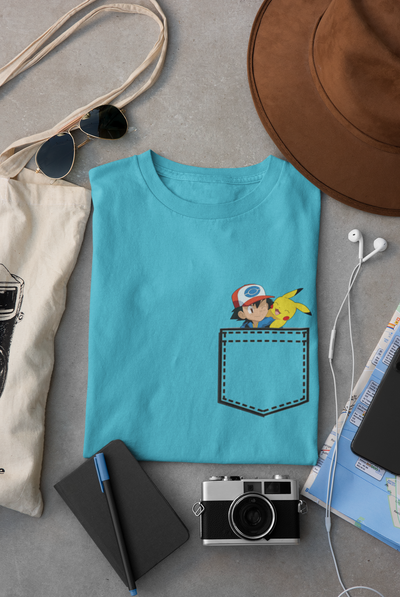 Pokémon Women Half Sleeves T-shirt- FunkyTeesClub