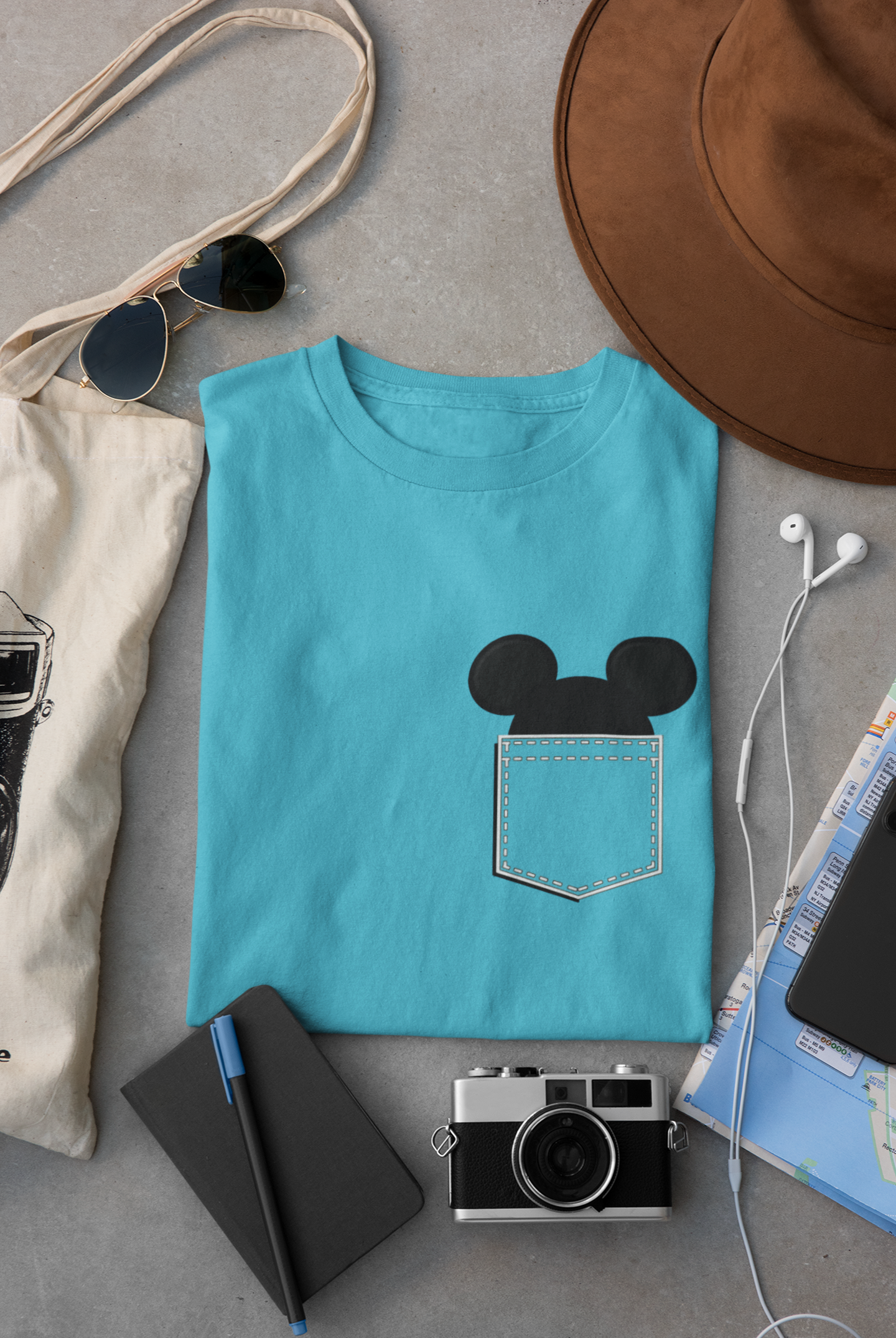 Mickey Women Half Sleeves T-shirt- FunkyTeesClub