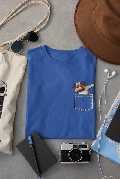 Pug Dabbing Women Half Sleeves T-shirt- FunkyTeesClub