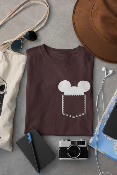 Mickey Mens Half Sleeves T-shirt- FunkyTeesClub