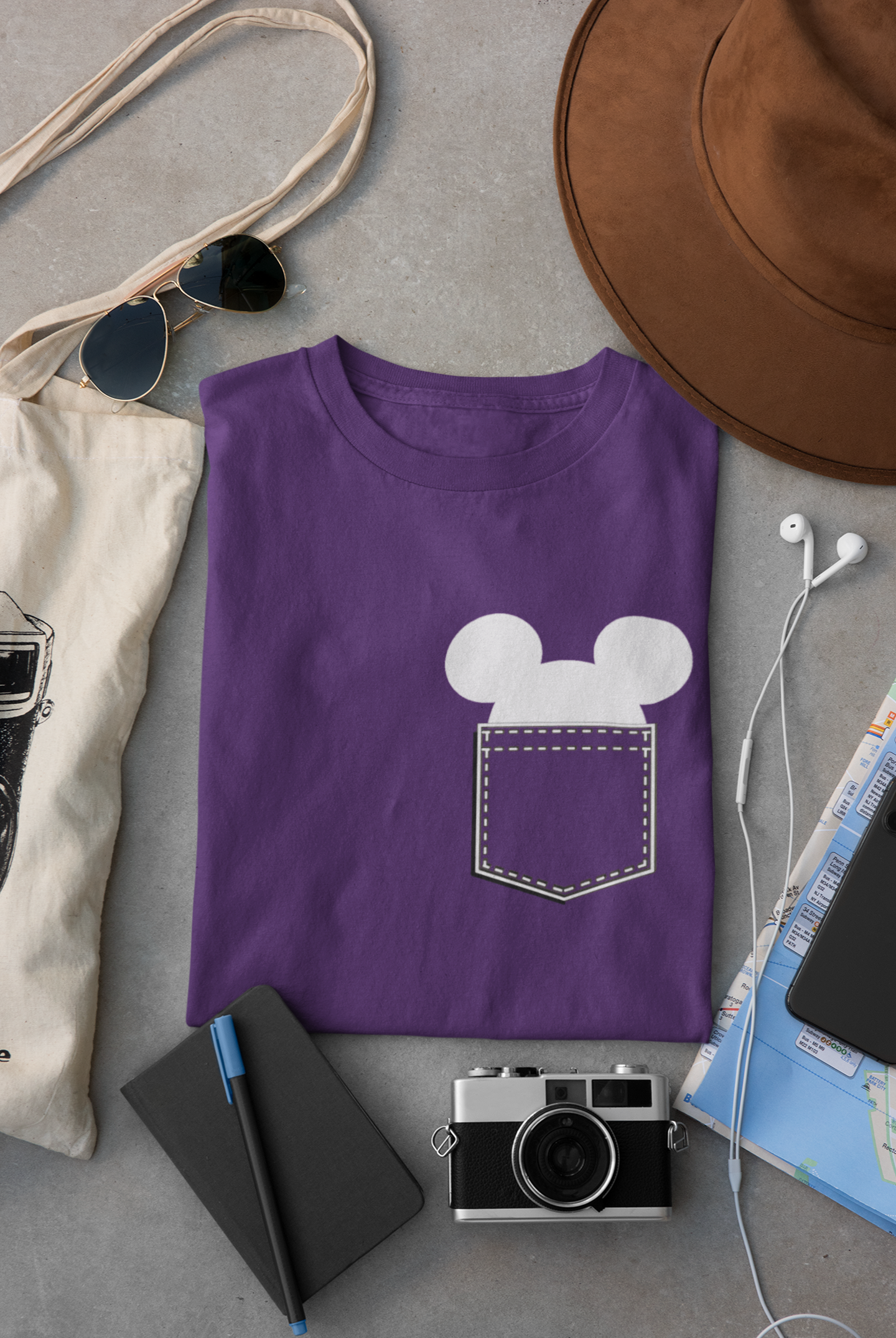 Mickey Women Half Sleeves T-shirt- FunkyTeesClub
