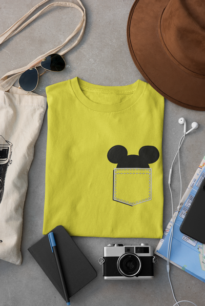 Mickey Mens Half Sleeves T-shirt- FunkyTeesClub