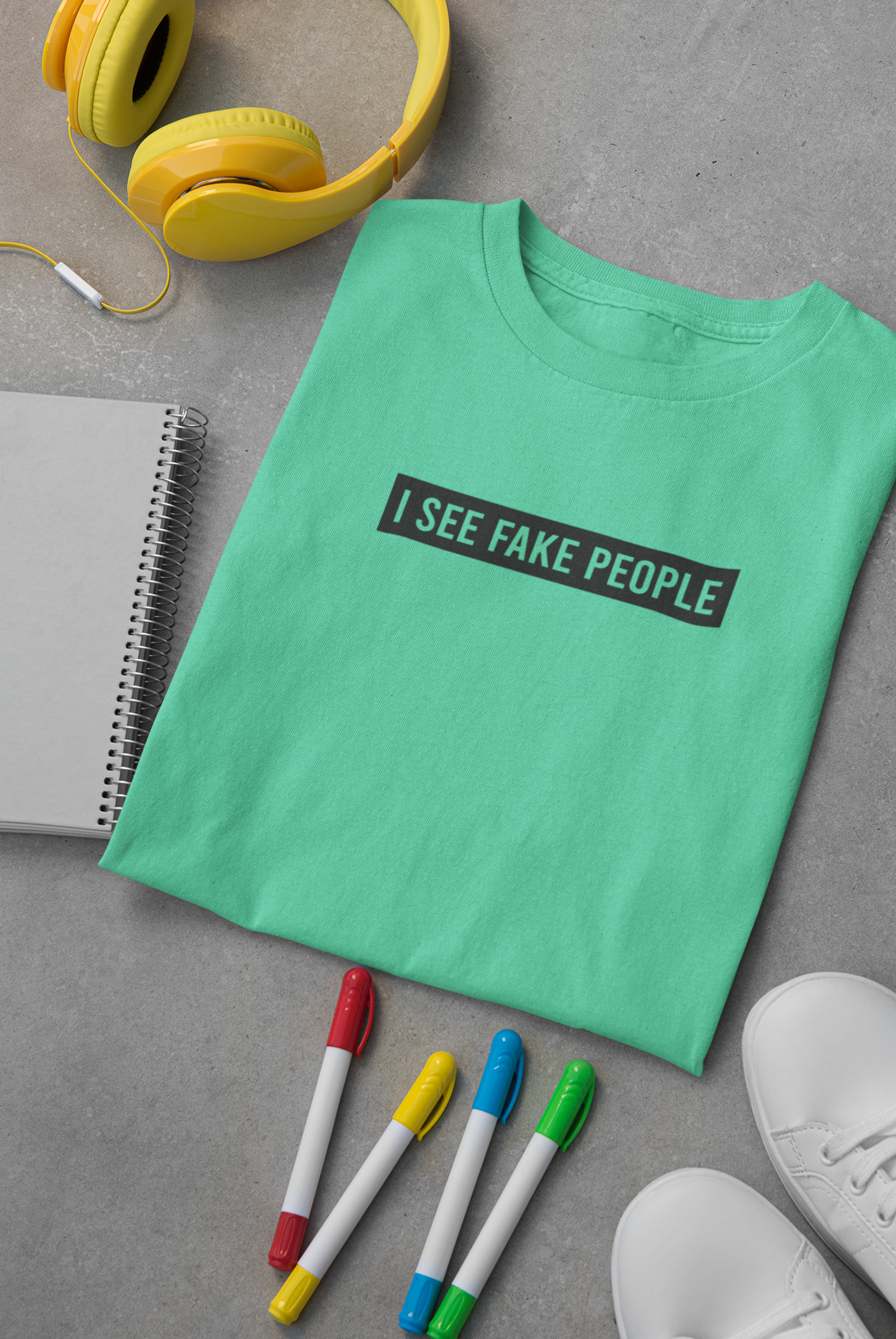 I See Fake People Women Half Sleeves T-shirt- FunkyTeesClub