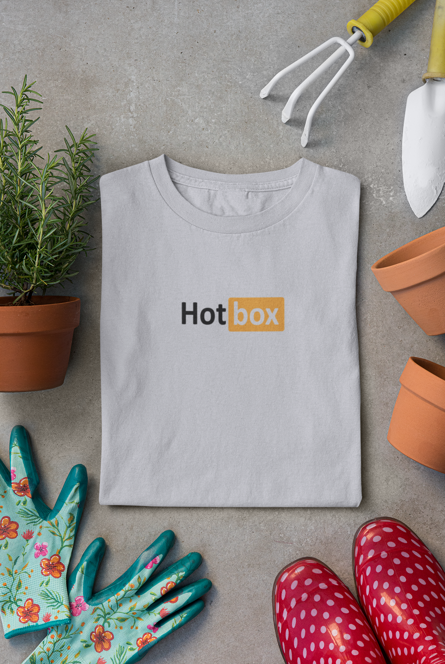 Hot Box Mens Half Sleeves T-shirt- FunkyTeesClub
