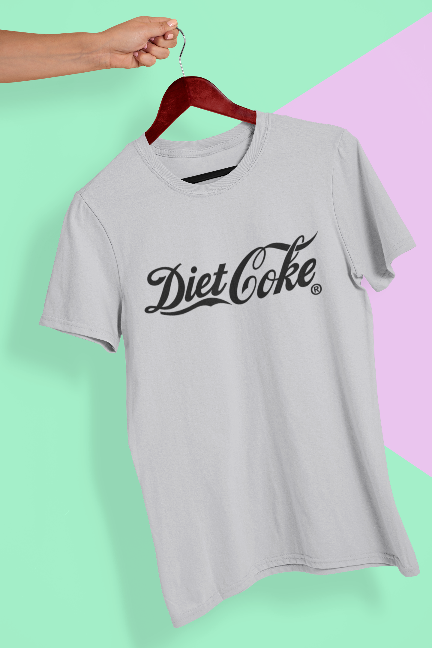 Diet Coke Mens Half Sleeves T-shirt- FunkyTeesClub